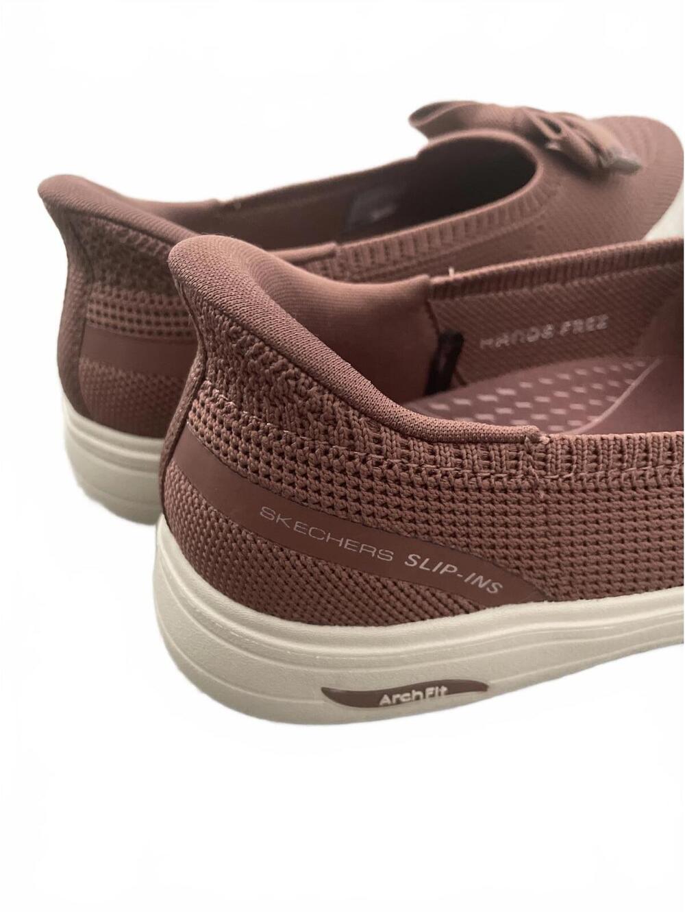 Skechers Slip Ins Bow Women’s Sz 6.5 Shoes Casual Rhinestone - Picture 6 of 9